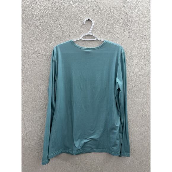 Unbranded Womens Pajamas Size Large Two Piece Set Blue Panda Long Sleeve - Picture 5 of 13